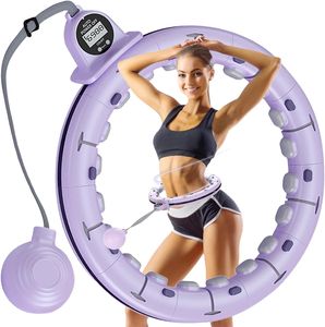 <span class=keywords><strong>Hula</strong></span> Hoops ponderados inteligentes con bloqueo magnético para niños y adultos para perder peso - Product Image 1