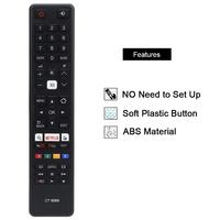 Control Remoto de Repuesto para TV Toshiba CT-8069 para Todos los Televisores Inteligentes Regza de Toshiba con NETFLIX, YouTube y FPlay - No Requiere Configuración