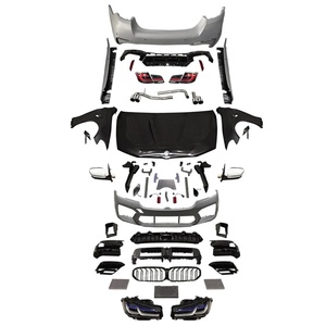 Kit de Carrocería TYPY para BMW Serie 5 F10 F18, Actualización a Parachoques Delanteros y Traseros G38 M5 2021 para Luces Automotrices - Product Image 1