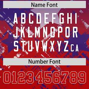 Maillot de football américain personnalisé violet et rouge avec dégradé d'étoiles - Product Image 4