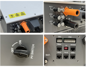 30KW 40KW 50KW <span class=keywords><strong>60KW</strong></span> 하이브리드 3 상 태양광 인버터 3 상 소형 산업 및 상업용 MPPT 컨트롤러 포함 - Product Image 6