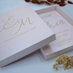 <span class=keywords><strong>Carte</strong></span> <span class=keywords><strong>d</strong></span>'<span class=keywords><strong>invitation</strong></span> de mariage personnalisée en plexiglas transparent de 7 pouces avec boîte et enveloppe – Vente en gros - Product Image 1
