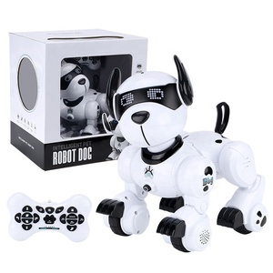 Samtoycn उच्च गुणवत्ता वाले इंटरैक्टिव रिमोट कंट्रोल प्रोग्रामिंग कुत्ते लड़के लड़कियों के लिए स्मार्ट रोबोट बातचीत खिलौने - Product Image 1