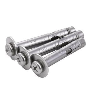 En Stock, Venta al por Mayor, Anclajes de Expansión de Acero Inoxidable 304 con Cabeza de Tornillo de 1/4 de Pulgada para Montaje de Equipo Pesado - Product Image 1