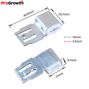Nhà Máy Giá sofa MÙA XUÂN khóa đồ nội thất phụ kiện phần cứng rắn hình mùa xuân Clip nhựa sắt đệm hasps ốc vít - Product Image 2