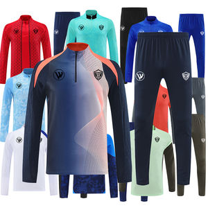 2025 2026 tay futbol eşofman uzun kollu eşofman adam için futbol üniformaları futbol eğitimi üniforma - Product Image 2