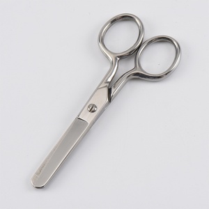 Thép không gỉ an toàn kéo sinh viên nhỏ Giấy cắt kéo công cụ làm đẹp với lưỡi thẳng cho văn phòng hoặc hộ gia đình sử dụng - Product Image 2
