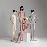 Mannequin de présentation femme en fibre de verre, corps entier, tête détachable, pose debout, pour vêtements, bonne qualité, fabriqué en Chine
