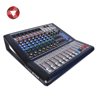 Console de mixage audio 8 canaux avec 99 effets DSP, amplificateur de puissance 350W
