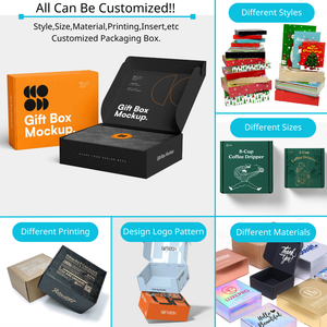 Kundenspezifische Kosmetikverpackungen Holografische Laser-Versandkartons aus Wellpappe - Product Image 2