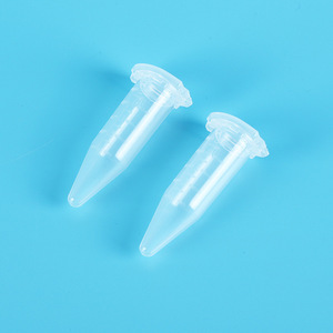 Becon Centrifuge Single <b>Tube</b> 0.5ml <b>Plastic</b> Pp Flat Cap For Laboratory Use - Product Image 3