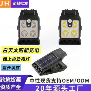 Solar Clip Light LED Outdoor Garden Wall Light Water Resistant 50000 Hours Lifespan - Product Image 4