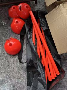 เสาธงมุมสนามฟุตบอล บาสเกตบอล วอลเลย์บอล <span class=keywords><strong>ทำ</strong></span>จาก PVC สีแดง ขนาด 1.5 <span class=keywords><strong>ม</strong></span>. พกพาสะดวกสำหรับผู้ใหญ่ ใช้สำหรับการสอบเข้า การวิ่งแข่งขัน - Product Image 6