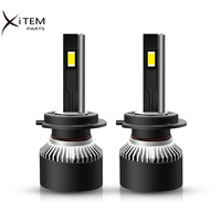 Phares LED 10-80V CSP Turbo, feux antibrouillard automatiques H1 H4 H7 H11 9005 9006 120W haute puissance 6000k Canbus, éclairage automobile 12000LM