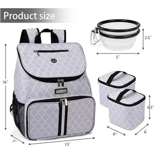 Pets' Travel Bags <b>Dog</b> Backpack Store All <b>Dog</b> <b>Stuff</b> & Puppy Supplies <b>Dog</b> Travel Bag, <b>Dog</b> Food Container, 2 BPA-Free - Product Image 4