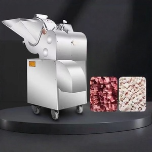 Cortadora Comercial de Gran Capacidad para Raíces y Frutas, Rebanadora y Picadora de Jengibre, Patata, Cebolla, Zanahoria, Máquina para Cortar Verduras en Cubos - Product Image 1