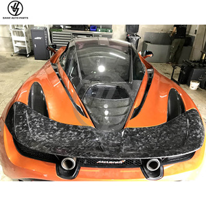 Nouveau design style Mansori, pièces automobiles en fibre de carbone sèche, pare-chocs arrière simple pour McLaren 720S 2015-2018, ajustement précis 1:1 - Product Image 6
