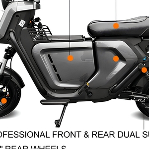 Nouvelle conception, <span class=keywords><strong>moto</strong></span> électrique tout-terrain sans balais de 1200 W, 14 pouces, frein à disque étanche, E-Dirt Bike pour les passionnés de plein air - Product Image 6