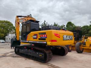 Excavadora de cadenas Sany SY365H usada, excavadora hidráulica grande de 36 toneladas con motor Isuzu 6HK1 original para construcción en canteras y minas - Product Image 2