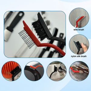 Cepillo para platos de nailon de grado <span class=keywords><strong>industrial</strong></span>, soporte para botellas de fregador de ollas en ángulo recto, cepillo de limpieza de cocina personalizable, producto OEM - Product Image 6