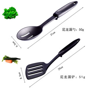 Juego de utensilios de cocina de nailon, espátula, cuchara, pinzas para alimentos, resistentes al calor, 31 cm, 29 cm, para utensilios de cocina - Product Image 5