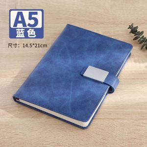High Quality Business Office Lined Personalized Printed Loose-<b>Leaf</b> Gift Note Book Paper Cover Custom A5 Hardcover Journal - Product Image 3