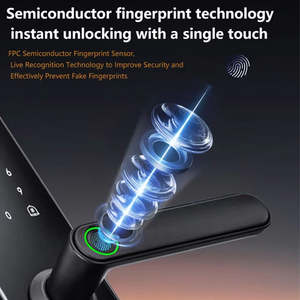 OEM Semi-auto Smart Door Lock Memory Card for ID Card Key <strong>Unlock</strong> Anti-Peep <strong>Code</strong> for Apartment/Hotel <strong>Use</strong> - Product Image 6