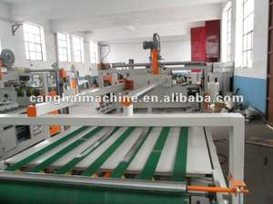 Caja de cartón corrugado semiautomática, máquina de carpeta Guler de 1 pieza - Product Image 3