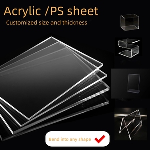 Lámina de GPPS Multiusos/Láminas de Plástico de Poliestireno de 1-3 mm, Lámina de PS Transparente para Corte Láser con Capacidad de Flexión - Product Image 3