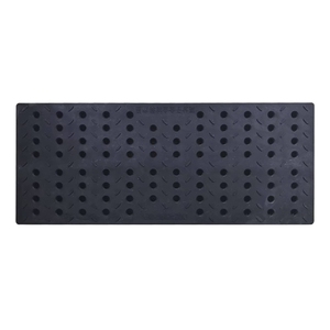 Grille de drainage résistante à la corrosion, à trous ronds et rectangulaires, en composite polymère, pour zones humides et usage industriel - Product Image 1
