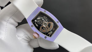 Modelo 2026. Caja de cerámica, diseño en forma de barril. Elegante y a la moda. Adecuado para relojes mecánicos de mujer. - Product Image 6