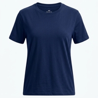 T-shirt pour homme personnalisé en mélange de coton et de polyester, col rond, manches courtes, uni, doux, respirant, pour un usage quotidien