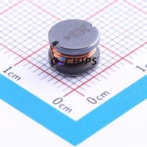 SDR0805-101KL ตัวเหนี่ยวนำไฟฟ้าแบบ SMD, 7.8x7.8 มม. ( ค่าความเหนี่ยวนำ: 100uH ) ( ความแม่นยำ: 10% กระแสไฟฟ้าที่กำหนด: 720mA ) - Product Image 1