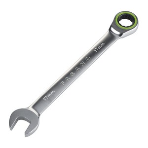 Llave combinada Fasano de 17 mm con cabezal de trinquete para reparación de automóviles - Product Image 1