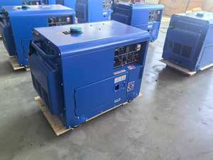 Groupes électrogènes diesel de type 4 temps 5500W silencieux refroidis par air - Product Image 3