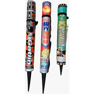 로마 촛불 불꽃놀이와 함께 개틀링 총 수천 개의 화려한 광경을 얼려 - Product Image 3