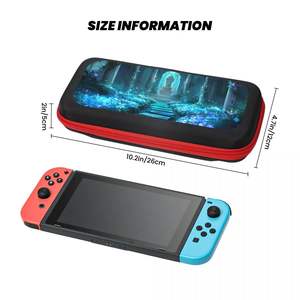 Étui rigide pour Nintendo Switch avec poignée, housse de protection en plastique pour le rangement et le transport de la console de jeu - Product Image 5