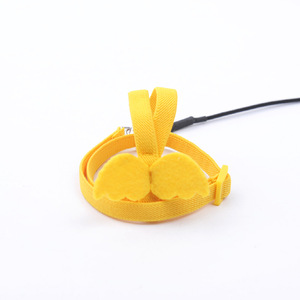 Harnais d'entraînement JOYSING Easy Bird en nylon rayé pour perroquets, avec laisse à boucle de tête pour canaris et oiseaux en vol libre - Product Image 6
