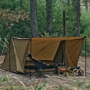 Tienda de campaña térmica personalizada OEM para 1-2 personas, estilo Baker, con salida para estufa, impermeable y resistente al viento, para caza de invierno y bushcraft - Product Image 2