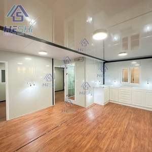บ้านสำเร็จรูปแบบขยายได้ขนาด 20 ฟุต 40 ฟุต ประกอบง่าย 1 2 3 4 5 ห้องนอน พร้อมสวน ขายบ้านเคลื่อนที่สำเร็จรูป - Product Image 4