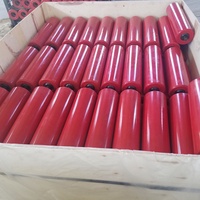 Rouleau de convoyeur à bande en acier pour l'exploitation minière industrielle avec dimensions personnalisables pour les industries de la fabrication, de la construction et de l'énergie