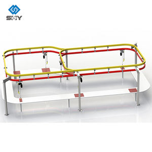 Workshop Light Weight 4 Post <b>Bridge</b> <b>Crane</b> 1 Ton 2 Ton 5 Ton <b>Bridge</b> <b>Crane</b> with Chain Hoist for Sale - Product Image 3