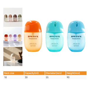Vente en gros de flacons pulvérisateurs cylindriques mats avec pompe 30 ml, couleur personnalisée, mini flacon pulvérisateur cosmétique pour parfum, <span class=keywords><strong>alcool</strong></span>, désinfectant - Product Image 6