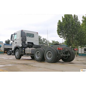 Camion benne Sinotruk Howo 6x4 Euro III, modèle très demandé sur le marché algérien, tête motrice diesel pour camion lourd - Product Image 5