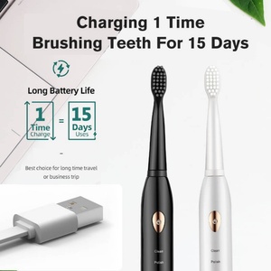 Cepillo de Dientes Eléctrico Sónico Portátil de Alta Calidad para Viajes, Pantalla LED, Resistente al Agua IPX7, 5 Modos, 30 Días de Autonomía, Cerdas Suaves - Product Image 4