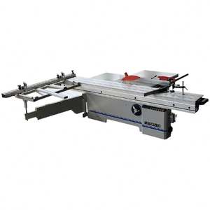 เลื่อยวงเดือนแบบเลื่อนสำหรับงานไม้ความแม่นยำสูง พร้อมโต๊ะเลื่อนสำหรับตัดแผ่นไม้เทียม 45/90 องศา - Product Image 6