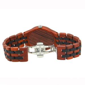 Montre avec mouvement mécanique en bois, livraison gratuite, nouvelle collection - Product Image 3