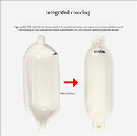 Bouée de protection gonflable en PVC pour bateau solaire marin, idéale pour la dérive en eau salée
