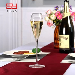 Handmade Customized Clear Wholesale Decorative Wedding <strong>champagne</strong> Glasses <strong>Flutes</strong> - Product Image 6