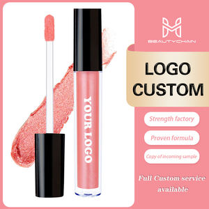 Rouge à lèvres longue tenue, waterproof, effet brillant, transparent, nude, pailleté, formule végane personnalisée MLM, tubes de gloss uniques. - Product Image 2